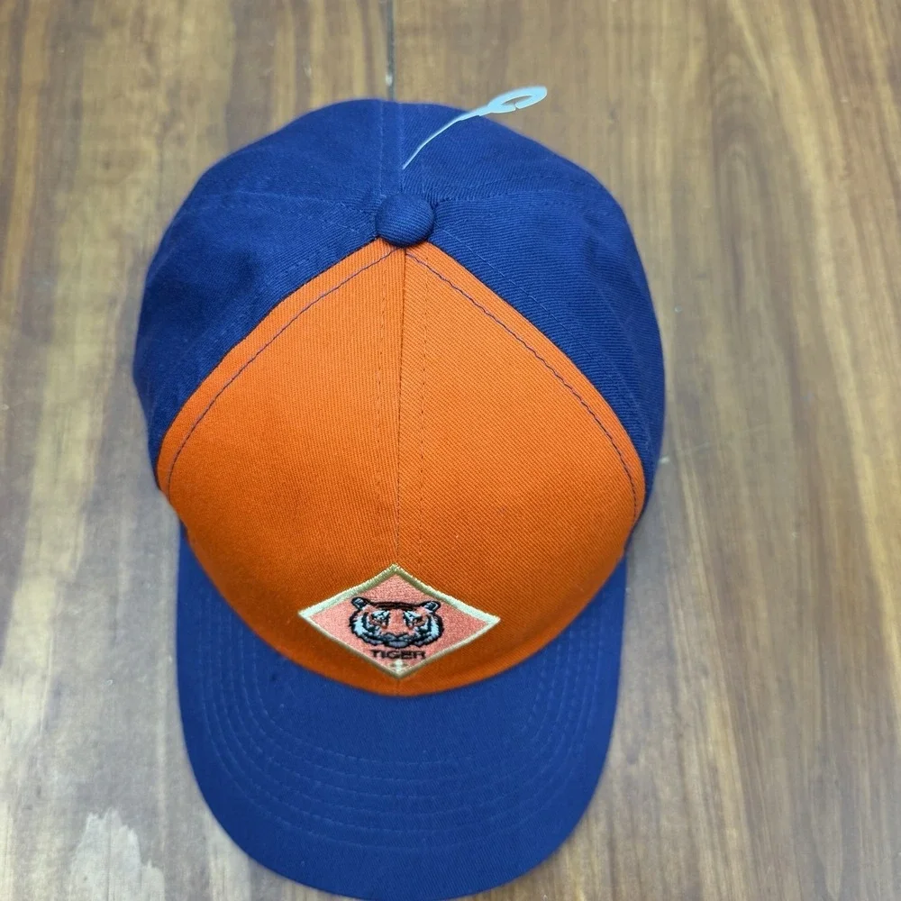 BSA Official Tiger Cub Scout Cap/Hat  S/M Adjustable Boy Scouts Hat Orange/Blue